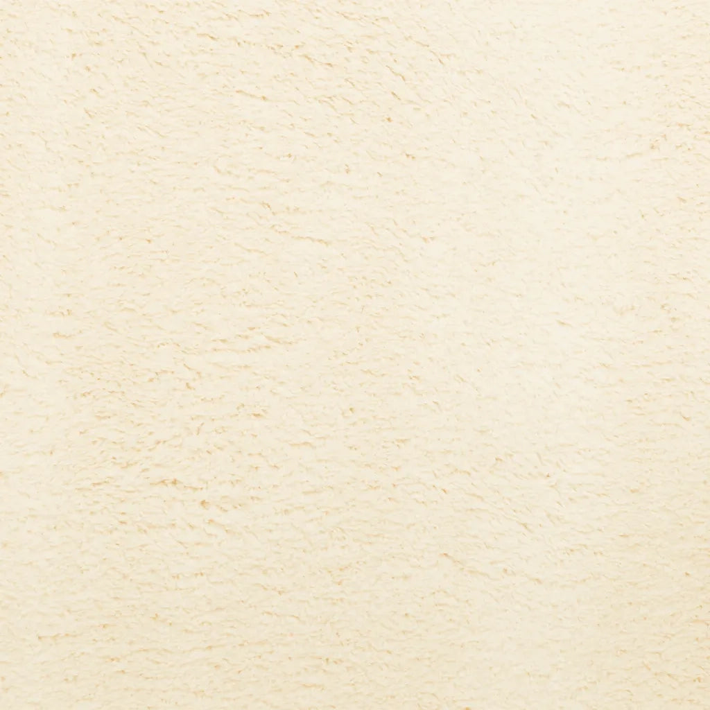 Tappeto a Pelo Corto HUARTE Morbido e Lavabile Crema 240x240 cm 375044