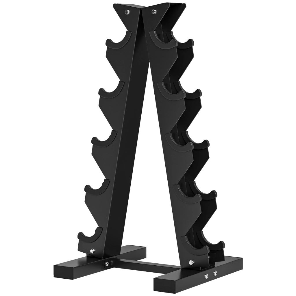 Portapesi a 5 Ripiani ¨C Xylo ¨C Acciaio Nero 35x33x66cm Carico 100kg