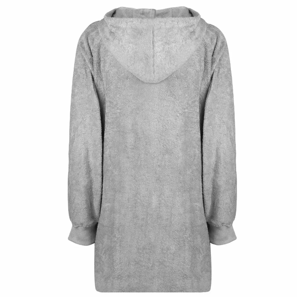 Felpa coperta KINN Grigio L Cotone 4100892