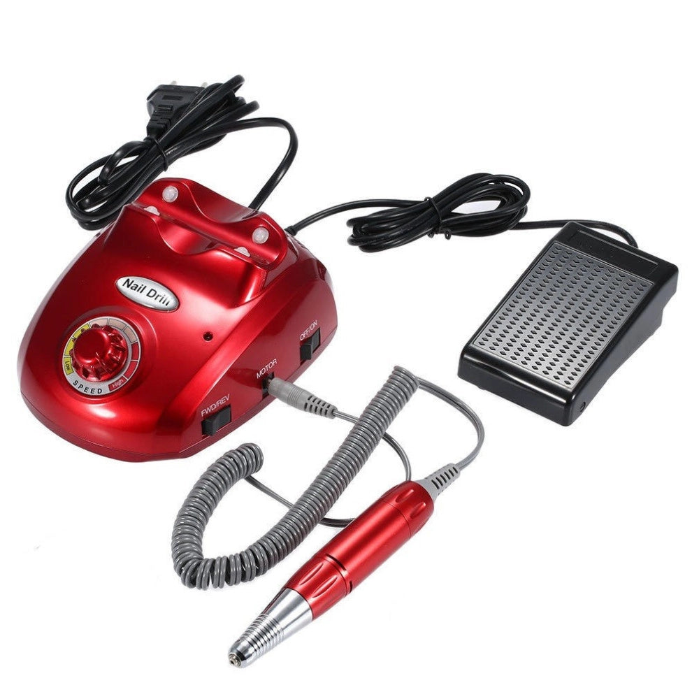 Trade Shop - Fresa Professionale Per Unghie Manicure Pedicure Ricostruzione 30000 Giri -