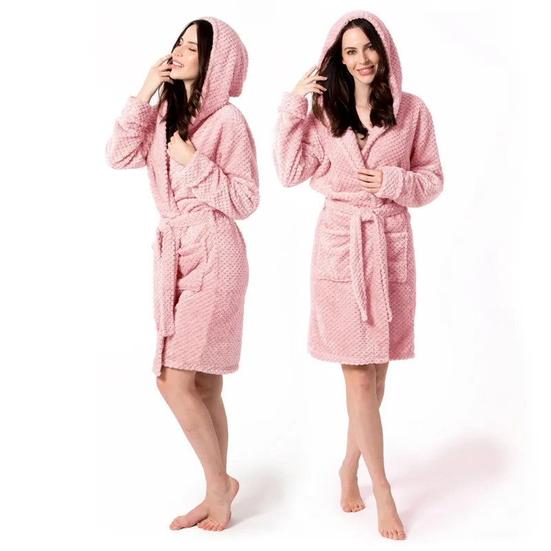 Accappatoio Diamond Light Pink Women's S/m