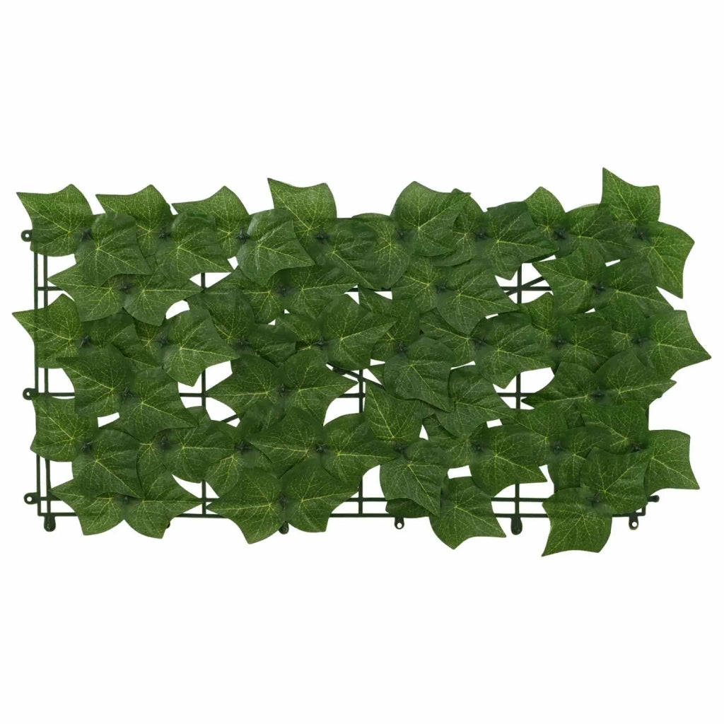 Paravento da Balcone | Schermo per balcone con foglie Verde 400 x 150 cm