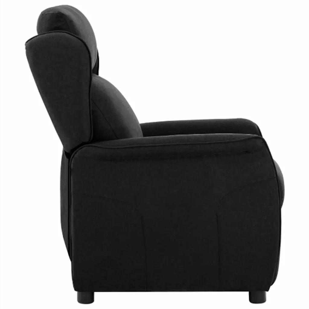 Poltrona reclinabile Nero 66.5 x 94 x 101.5 cm Poliestere