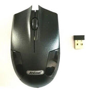 Trade Shop - Mouse Ottico Wireless Q710 Senza Fili Usb Per Notebook Pc Computer 1200dpi 2,4ghz -