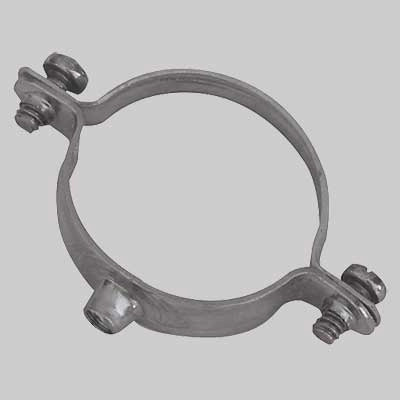 COLLARE FERMATUBO LEGGERO CON FILETTO M6  10 1/8     MADE IN ITALY
