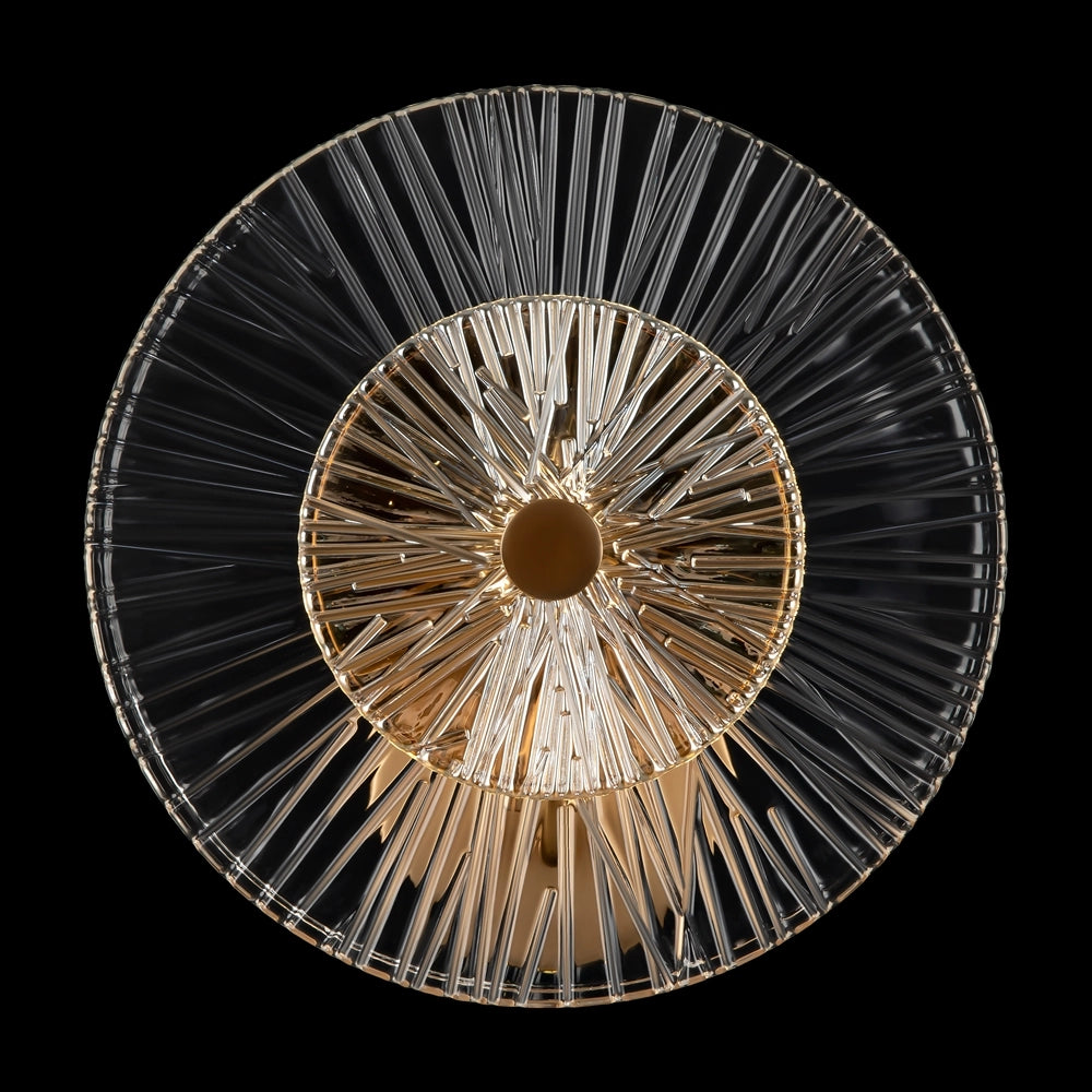 Applique oro con diffusore in vetro Maytoni MOD007WL-01G