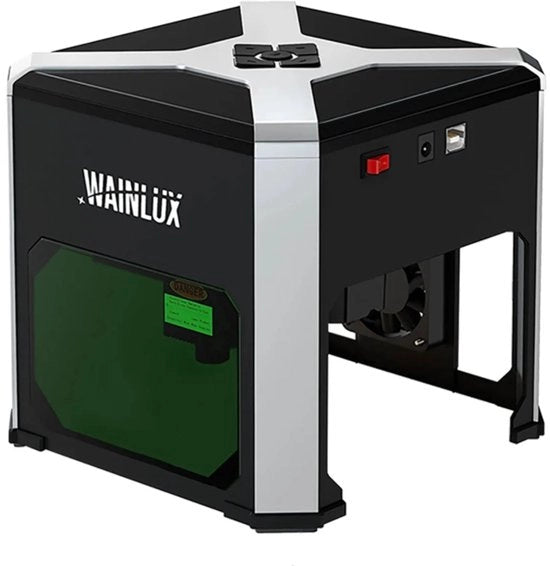 Macchina Laser per Incisione - Taglio Laser Bluetooth - Macchina per Incisione Facile da Installare - Nero / 1