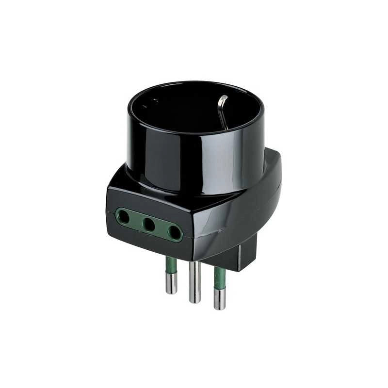 00322 Adattatore Mult. S11+2P11+P30 Nero