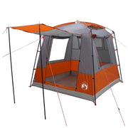 Tenda Party Grigio e arancione 4 persone