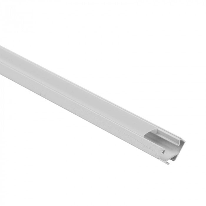Profilo angolare LED R01 bianco con diffusore opale 1m Ecolight