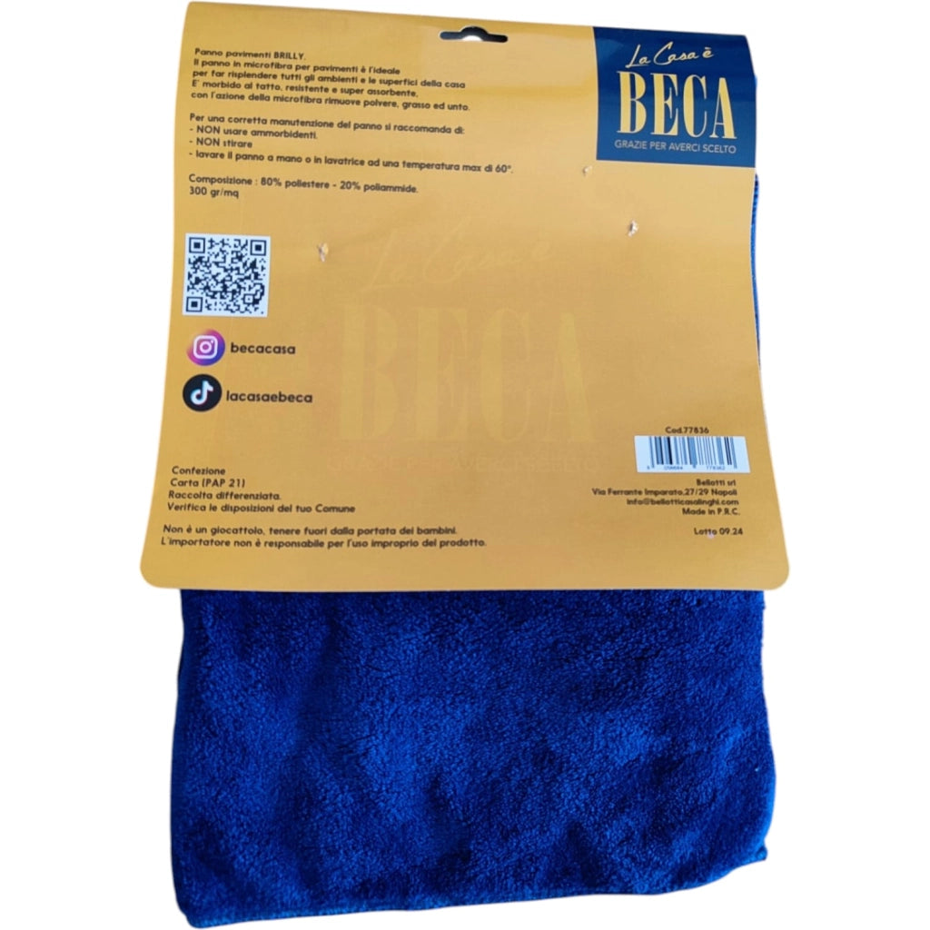 PANNO MICROFIBRA PAVIMENTI BRILLY 300 GR/MQ 50X70CM