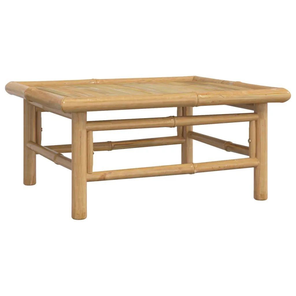 Set Salotto da Giardino 5pz con Cuscini Tortora Bambù 3155138