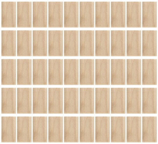 Domino Tenon 50 pezzi di Quercia 8x40mm - Fissaggio Solido - Connettori di Legno - Unisci i Mobili - Lavorazione del Legno - Allaccio Preciso - Connettori di Legno