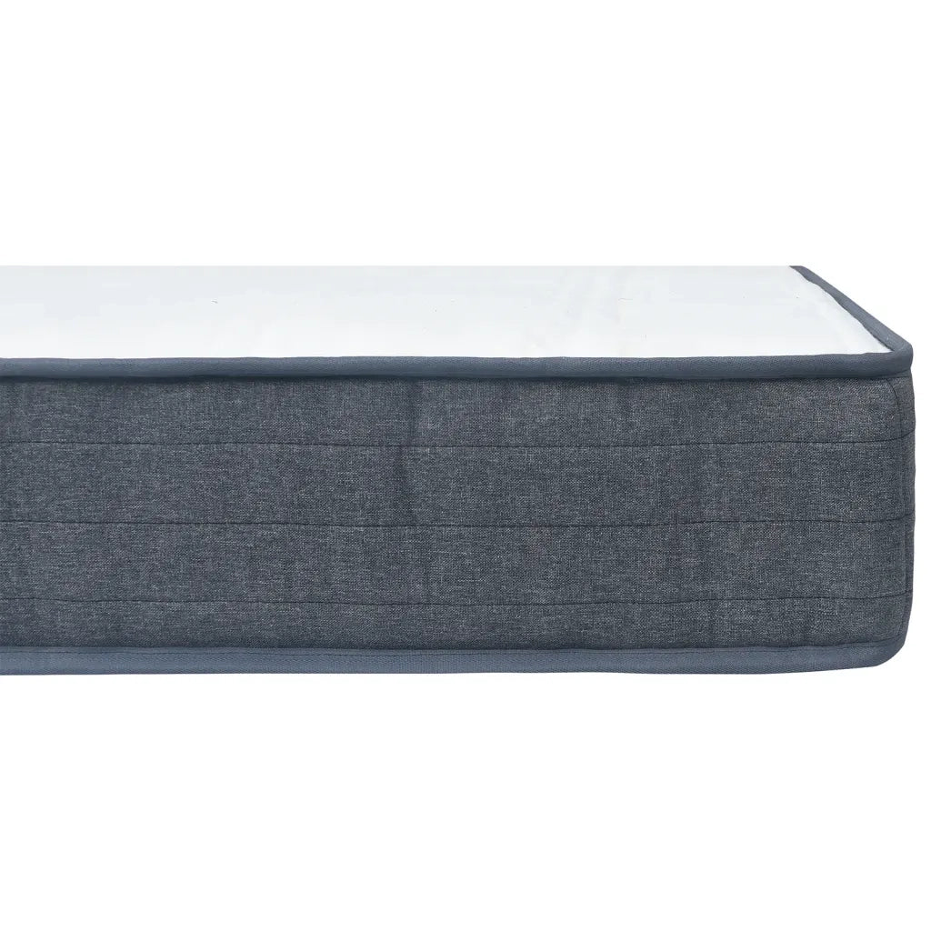 Materasso a Molle Insacchettate 160x80x20 cm Morbidezza Media in Tessuto 4013426