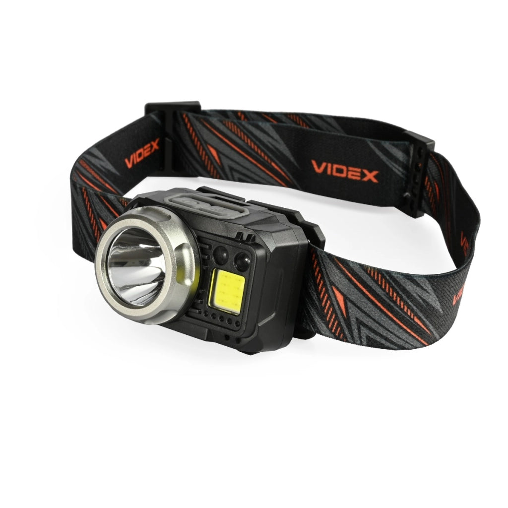 Lampada frontale tattica LED+COB 550lm IP65 Videx