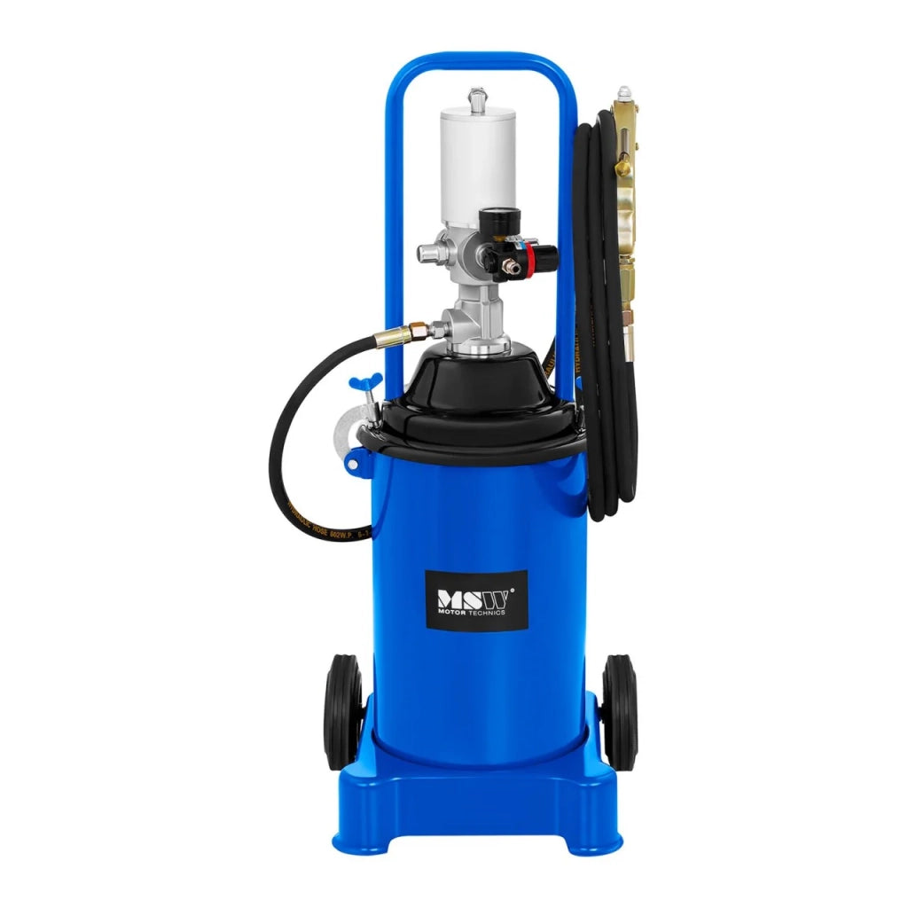 Pompa pneumatica per grasso mobile da 12 litri pressione da 300 a 400 bar 14_0002953
