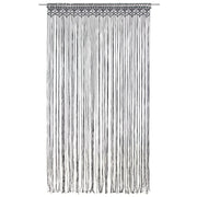 Tenda Macram¨¨ Antracite 140x240 cm in Cotone