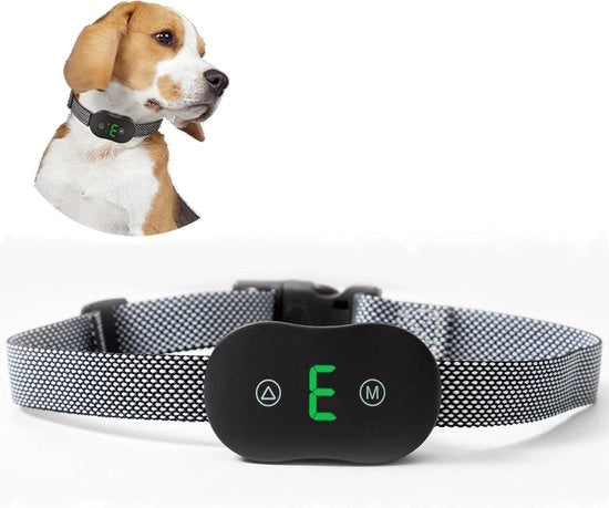Collare elettrico per cani - 7 livelli di vibrazioni suoni - impermeabile - regolabile (25-55 kg)