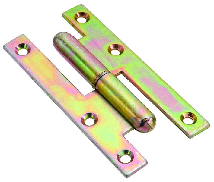 CERNIERA A BANDELLA POMELLA  acciaio tropicalizzato mm. 80x40 Sx 12.00 pz