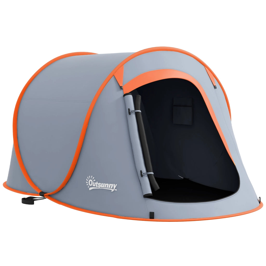 Tenda da Giardino Pop Up Impermeabile ¨C Minimal ¨C Grigio 245x148x105 cm
