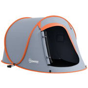 Tenda da Giardino Pop Up Impermeabile ¨C Minimal ¨C Grigio 245x148x105 cm