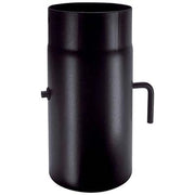 TUBO LEGNA + SERRANDA PLUS NERO OPACO SAVE  CM 13 H.CM  25
