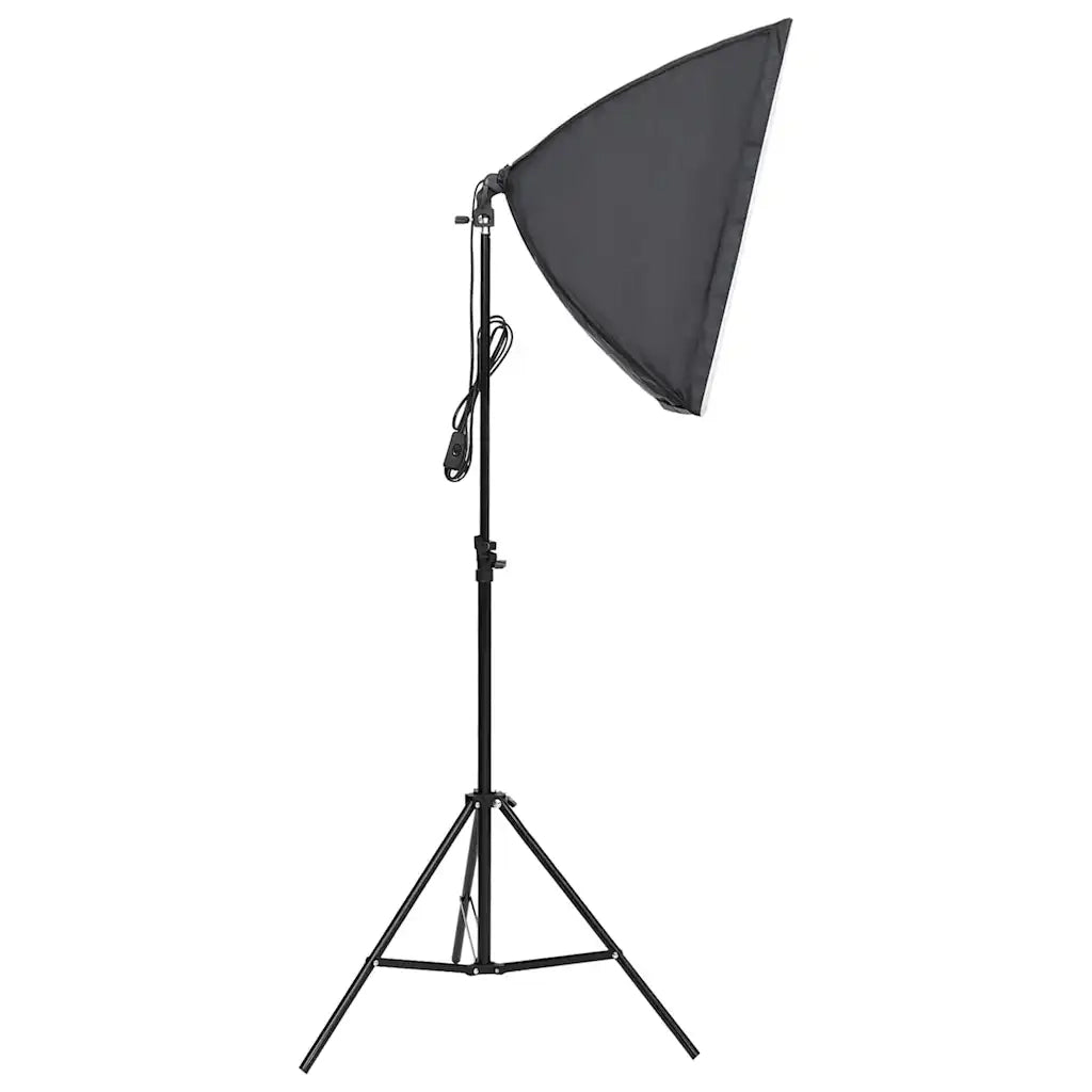 Kit per Studio Fotografico con Luce Softbox e Fondale 3094671