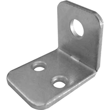 SQUADRETTA PER MOBILI 22x28 mm - Zincata - 100 pezzi