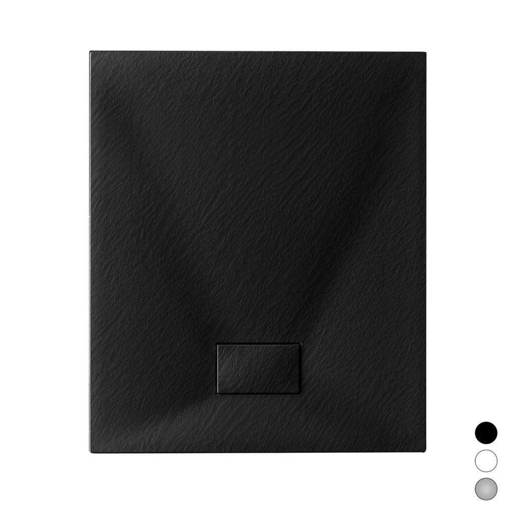 Piatto doccia nero slim rettangolare 80x170 cm