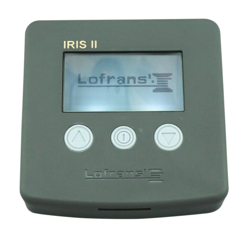 CONTAMETRI CON DISPLAY IRIS 2 NERO BULKHEAD CHAIN COUNTER