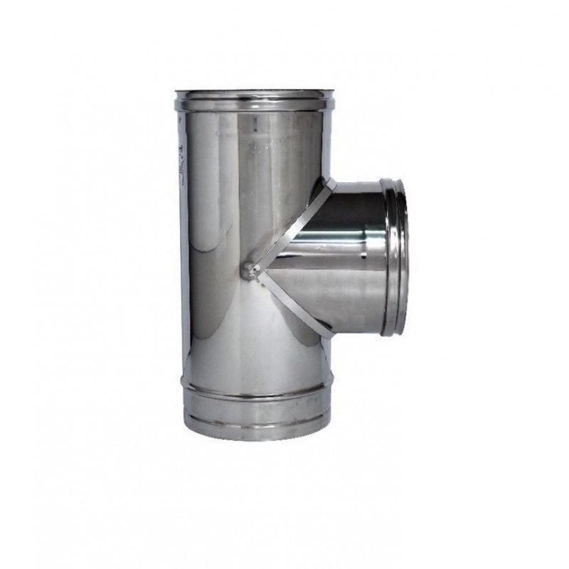 RACCORDO A T 90  ° PER CANNE FUMARIE  EE ? 300 mm
