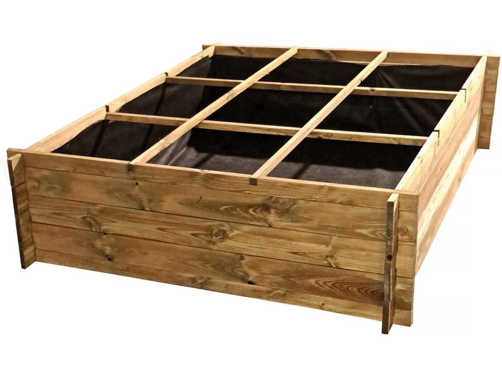 Orto in legno "Nigelle" - 140 x 140 x 40 cm