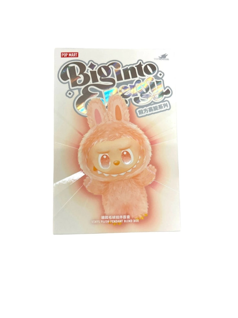 Labubu Originali Pop Mart THE MONSTERS Big into Energy Series-Vinyl Plush Pendant Blind Box