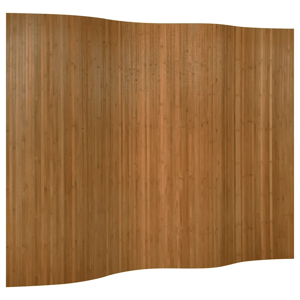Divisorio Ambienti Marrone Larghezza 250 cm Altezza 165 cm in Bambù 376992