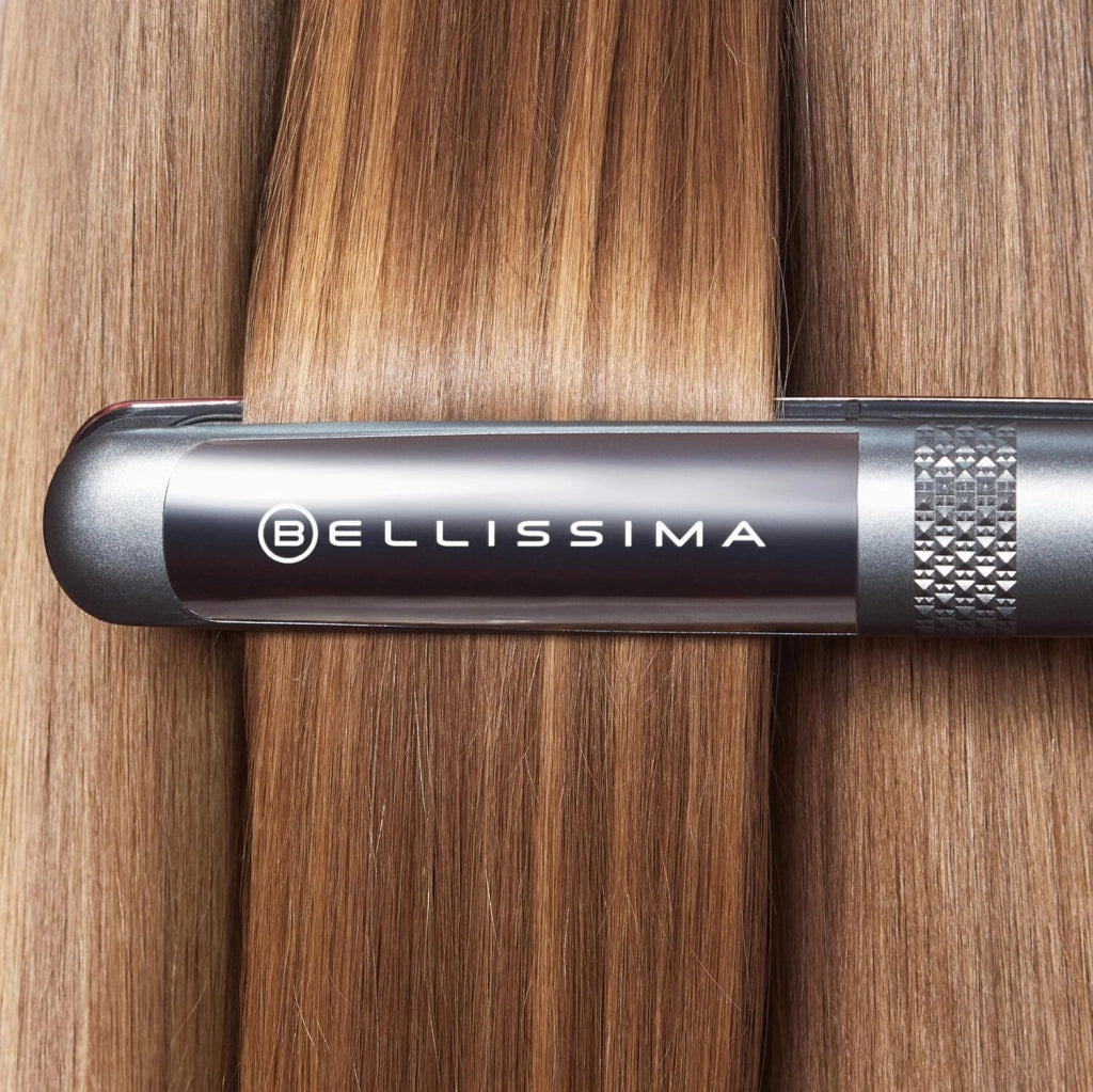 Bellissima 11876 Creativity Multistyle Piastra per Capelli Ceramica Diamond Cheratina Ionica 5 temperature 150-230°C colore Nero Rosa