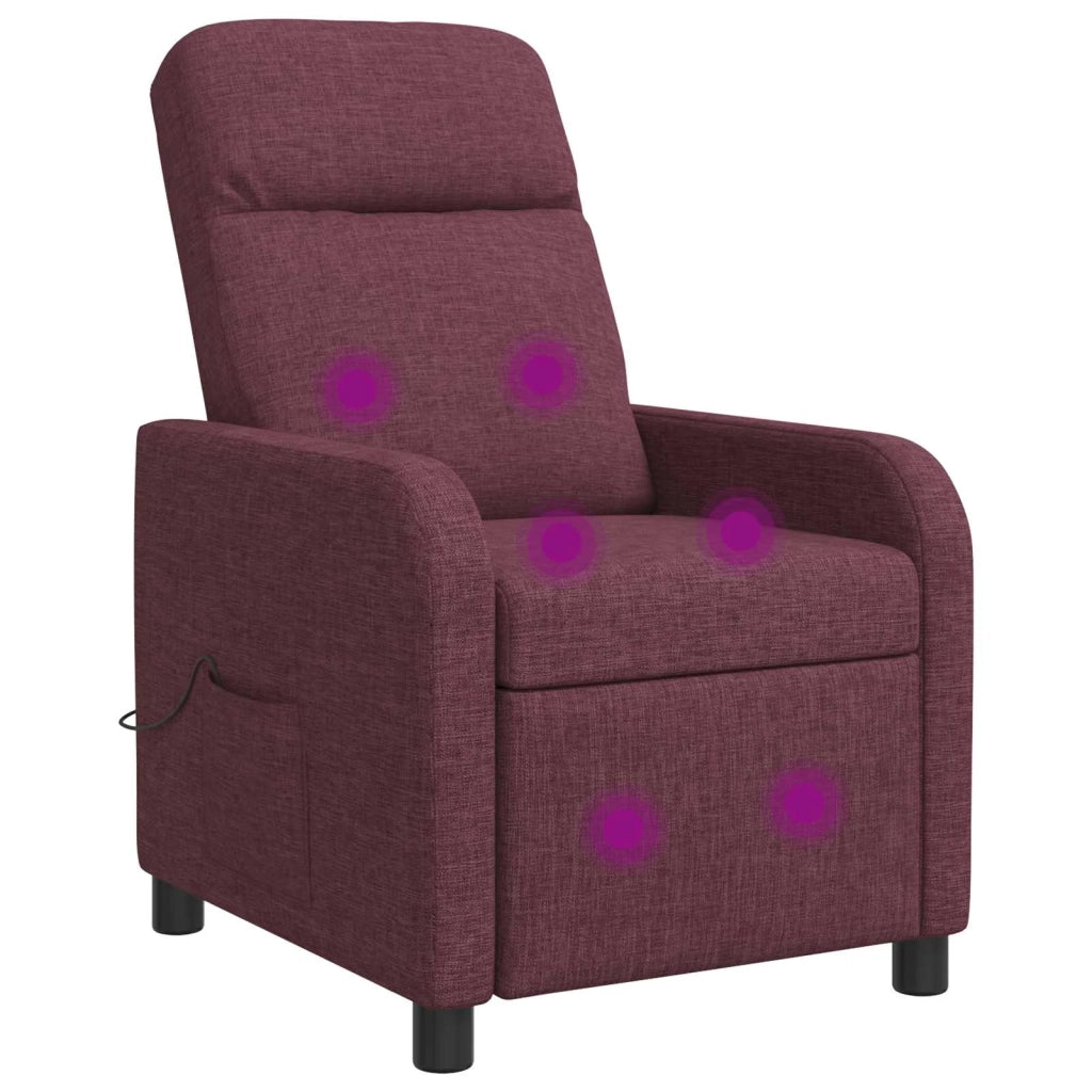 Poltrona Massaggiante Viola Tessuto 42034950