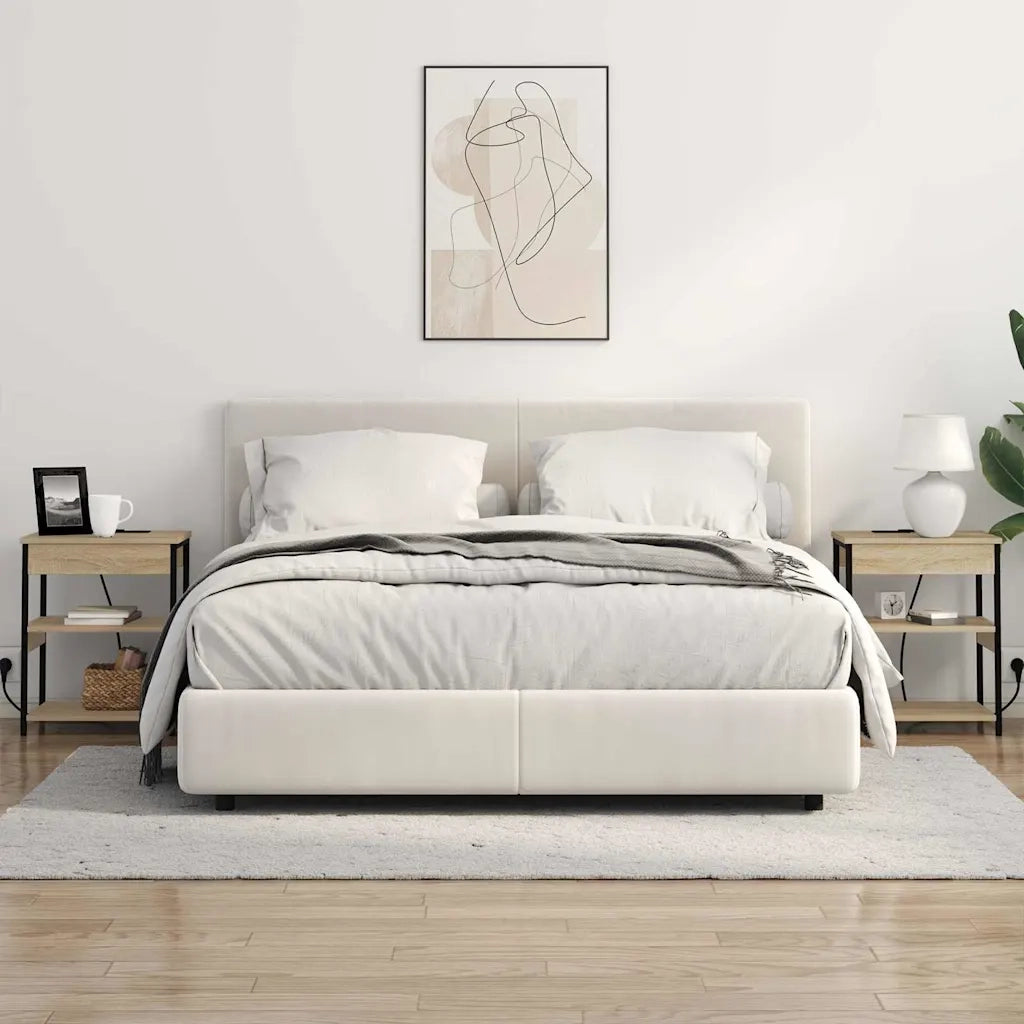 Comodino | Armadio da Notte | Mobiletto da notte Rovere Sonoma 41 x 31 x 51 cm