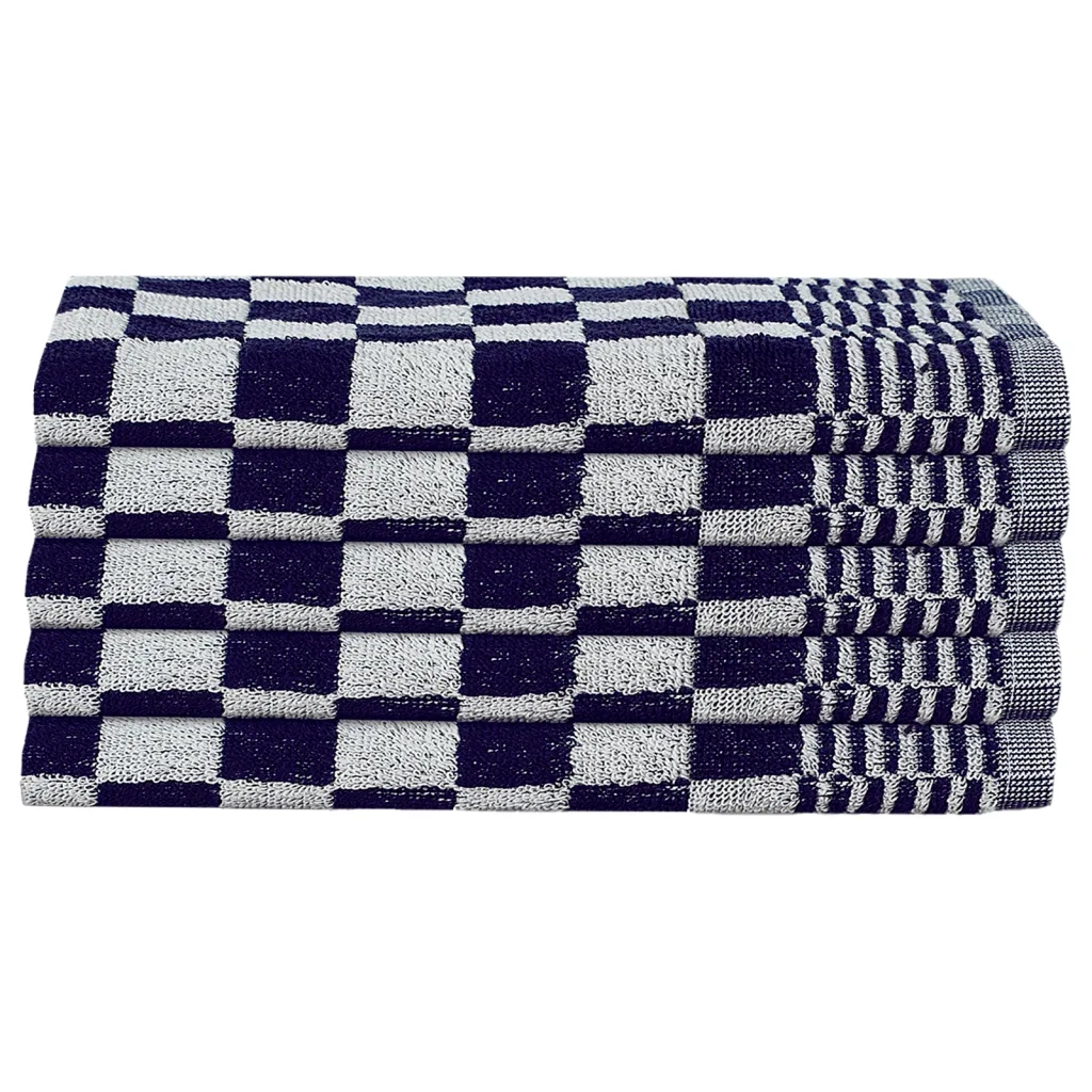 Set Strofinacci 20 pz in Cotone Blu e Bianco 136289