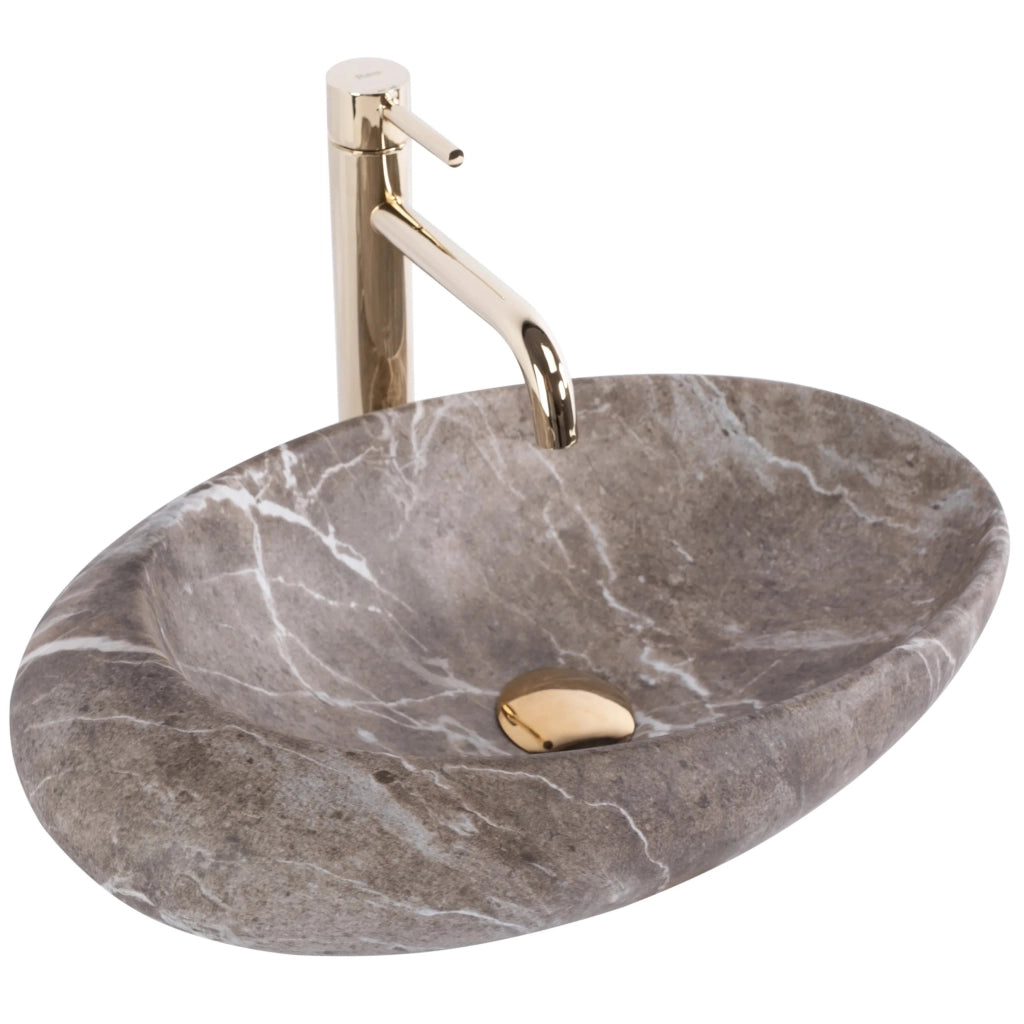 Lavabo Da Appoggio Rea Roxy B Stone Nature