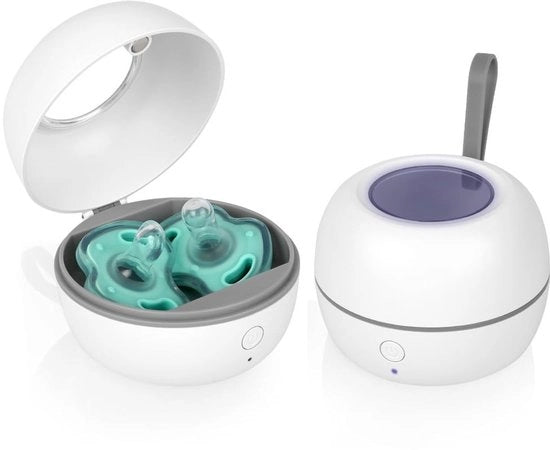 Sterilizzatore UV portatile per flessa, funziona con batterie o USB, sterilizzazione in 3 minuti, dispositivo di disinfezione UV per uso domestico e da viaggio