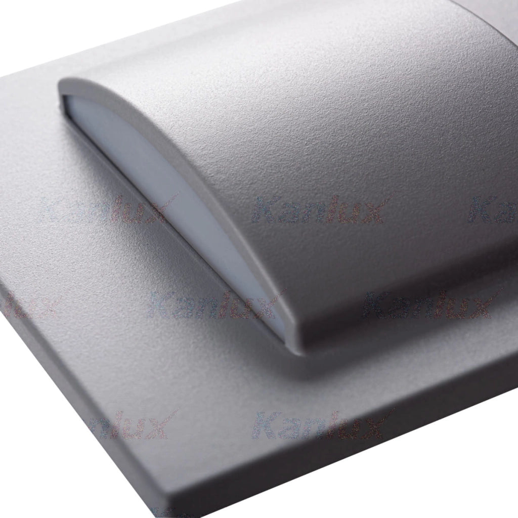 Lampada segnapasso Kanlux ERINUS LED 1,5W 4000K nera