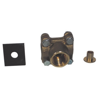 PRESA RAPIDA D'ACQUA IN OTTONE PER TUBO (RUBA ACQUA)- 3/4  Foro D.10 mm Fil. 1/2F- DH- pezzi 1