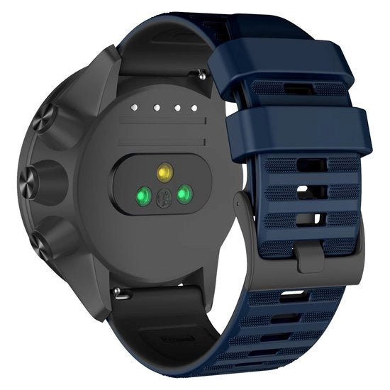 Cinturino orologio 24mm in silicone - Chiusura rapida - Cinturino per orologio da polso sportivo - Duraturo - Leggero - Cinturino per smartwatch