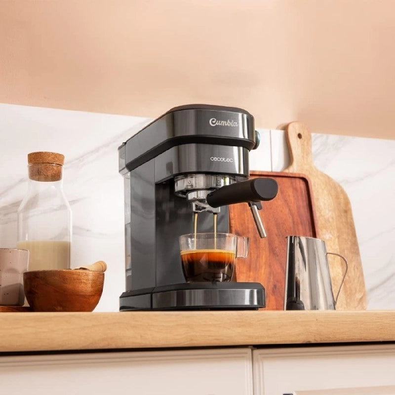 CECOTEC 01624 - Macchina da caffè Espresso Cafelizzia 890 Dark