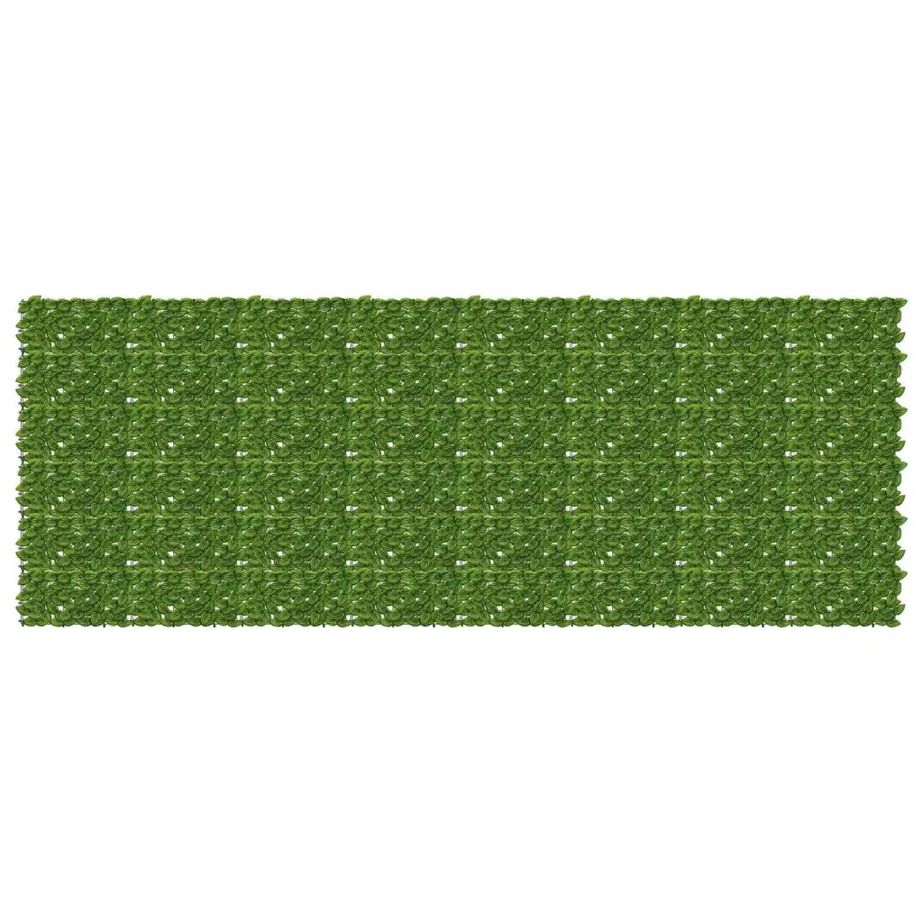 Paravento da Balcone | Schermo per balcone con foglie Verde e Giallo 400 x 150 cm