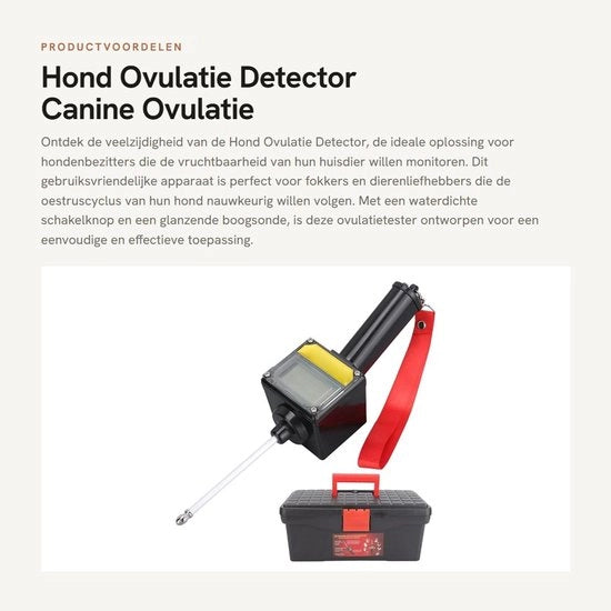 Detector di Ovulazione per Donne - Display a Cristalli Liquidi - Sonde a Arco Brillante - Facile da Usare - Analizzatore di Test Ostrico - Economie Migliorate - Tester di Ovulazione
