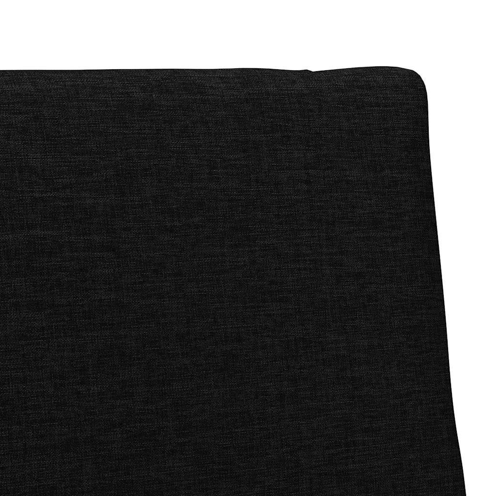 Testiera | Testata imbottita Nero 75 cm Pino massello