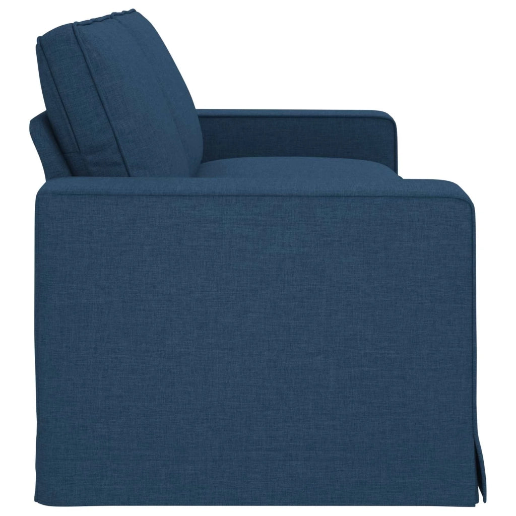Divano Blu 222 x 80 x 82 cm Tessuto