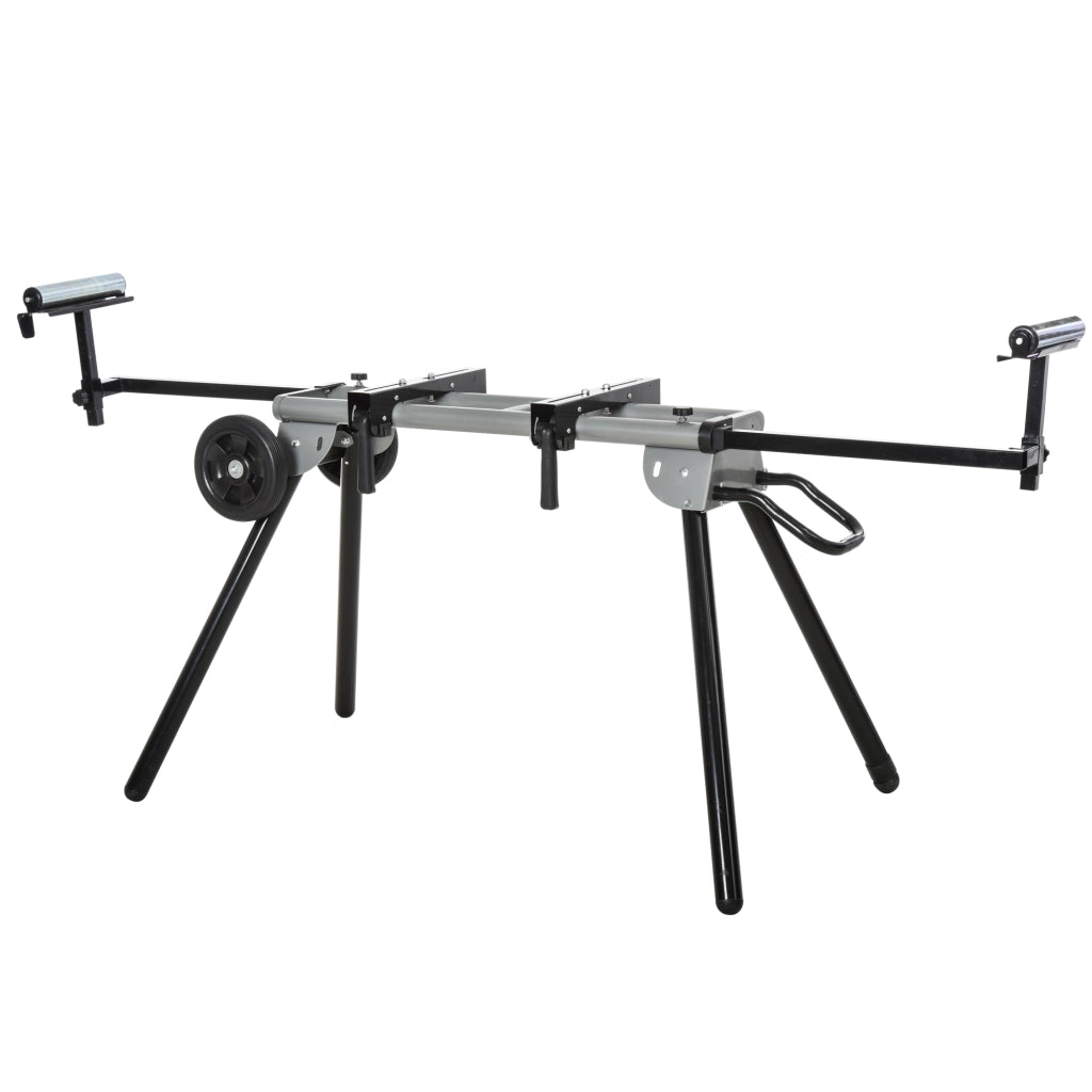 Soporte per Sega da Banco Pieghevole ¨C Minimal ¨C 123,5-245x73x96 cm Nero