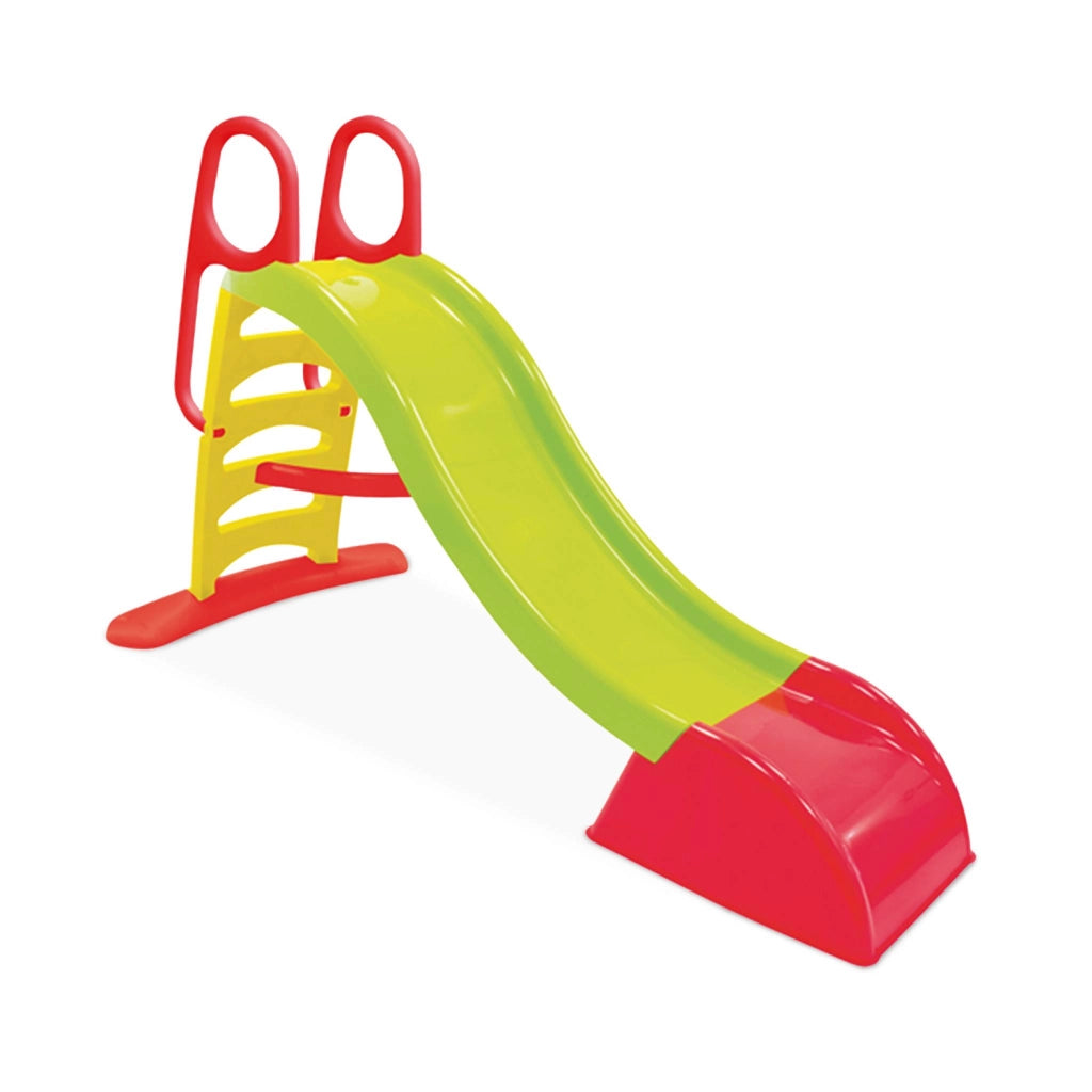 Grande scivolo con collegamento acqua, 180cm, verde, rosso e giallo